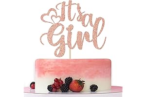 It's a Girl Cake Topper