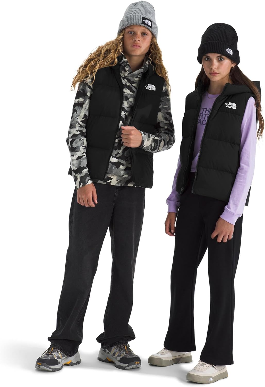 The North Face unisex-child North Down Hooded Vest XX-Large Tnf Black