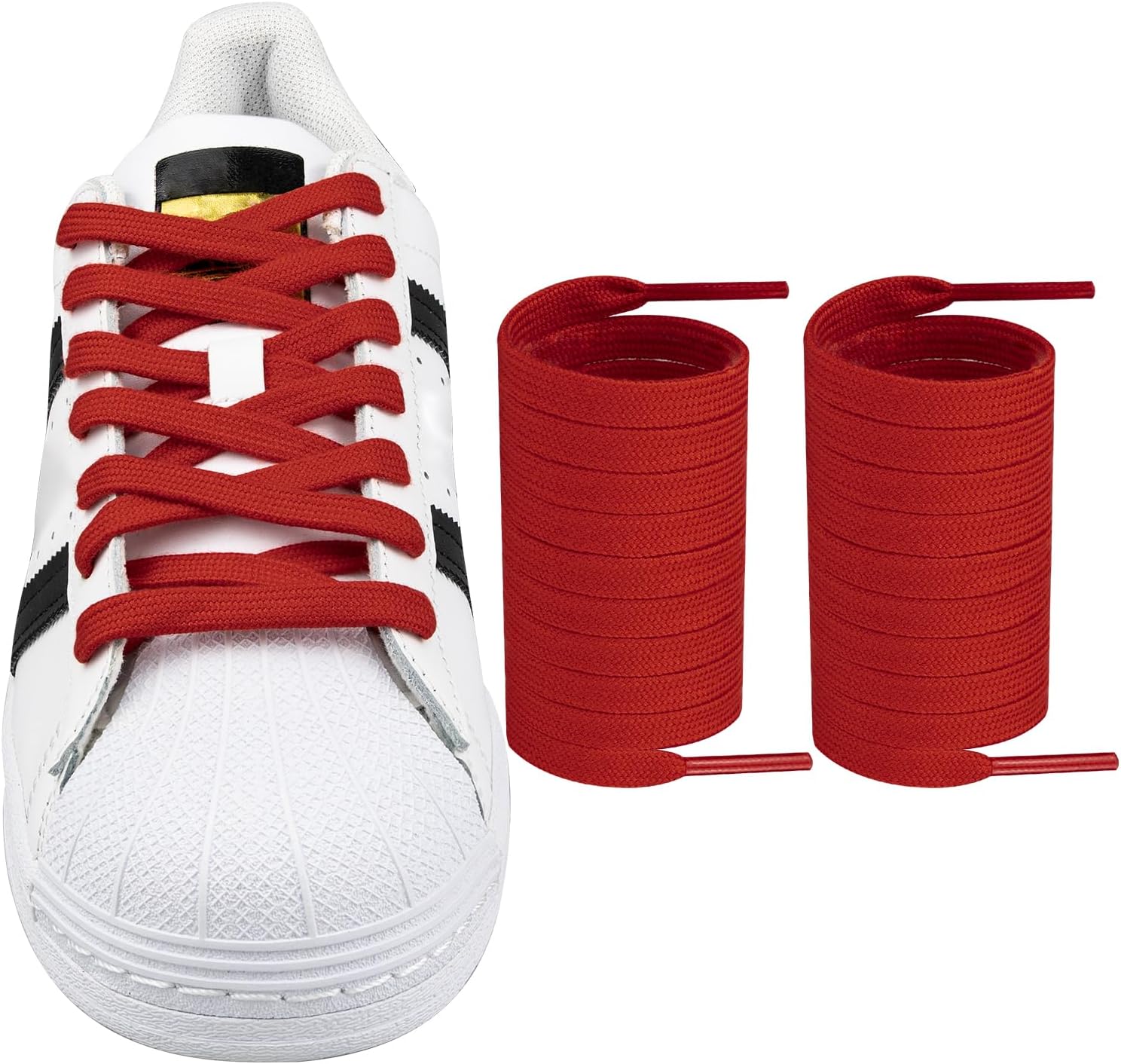 adidas red shoelaces