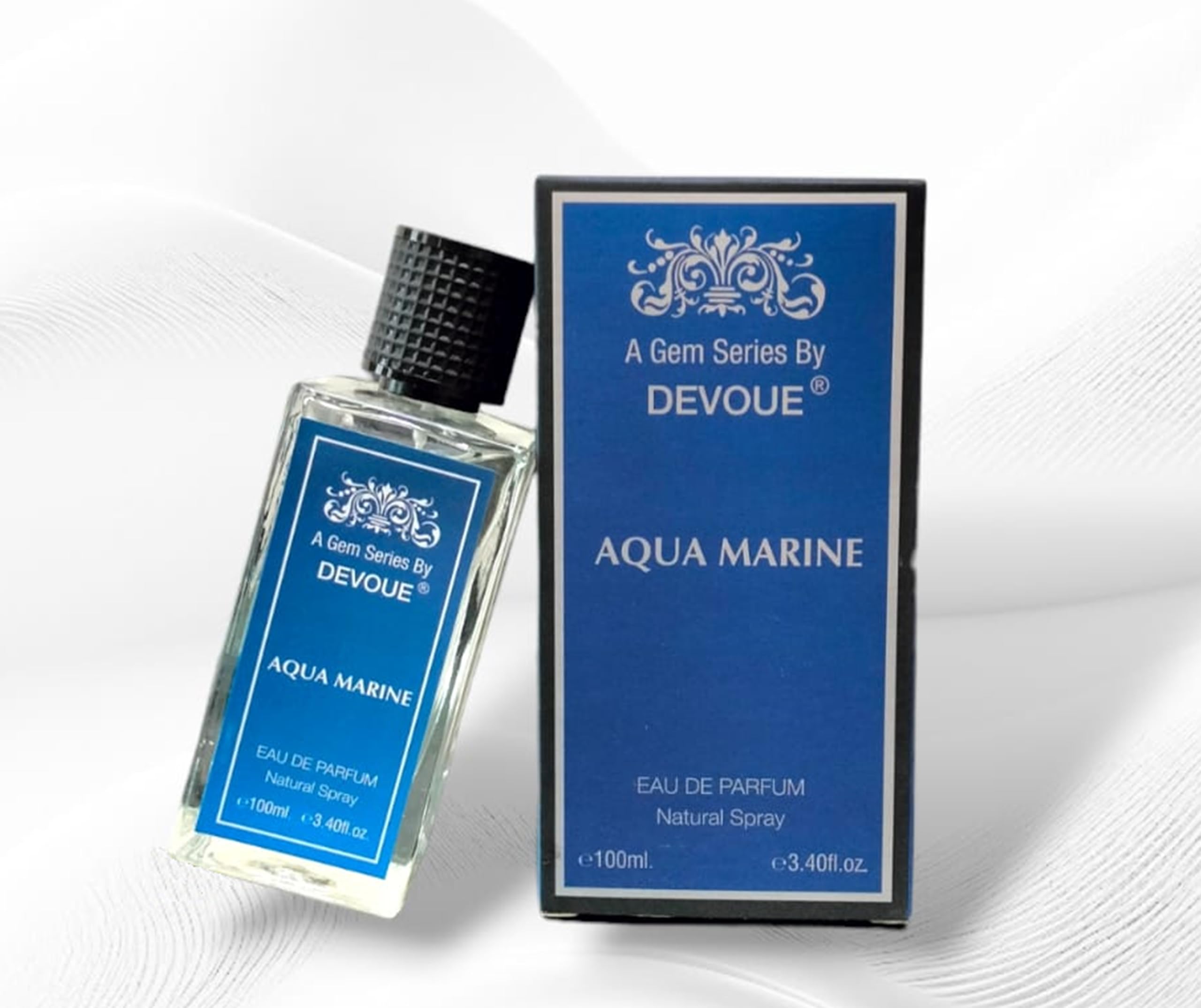 Aqua Marine Luxury Long Lasting Eau De Perfume Pour Homme | For Men | For Him | For Unisex - (Fresh Aquatic Notes /100ml)