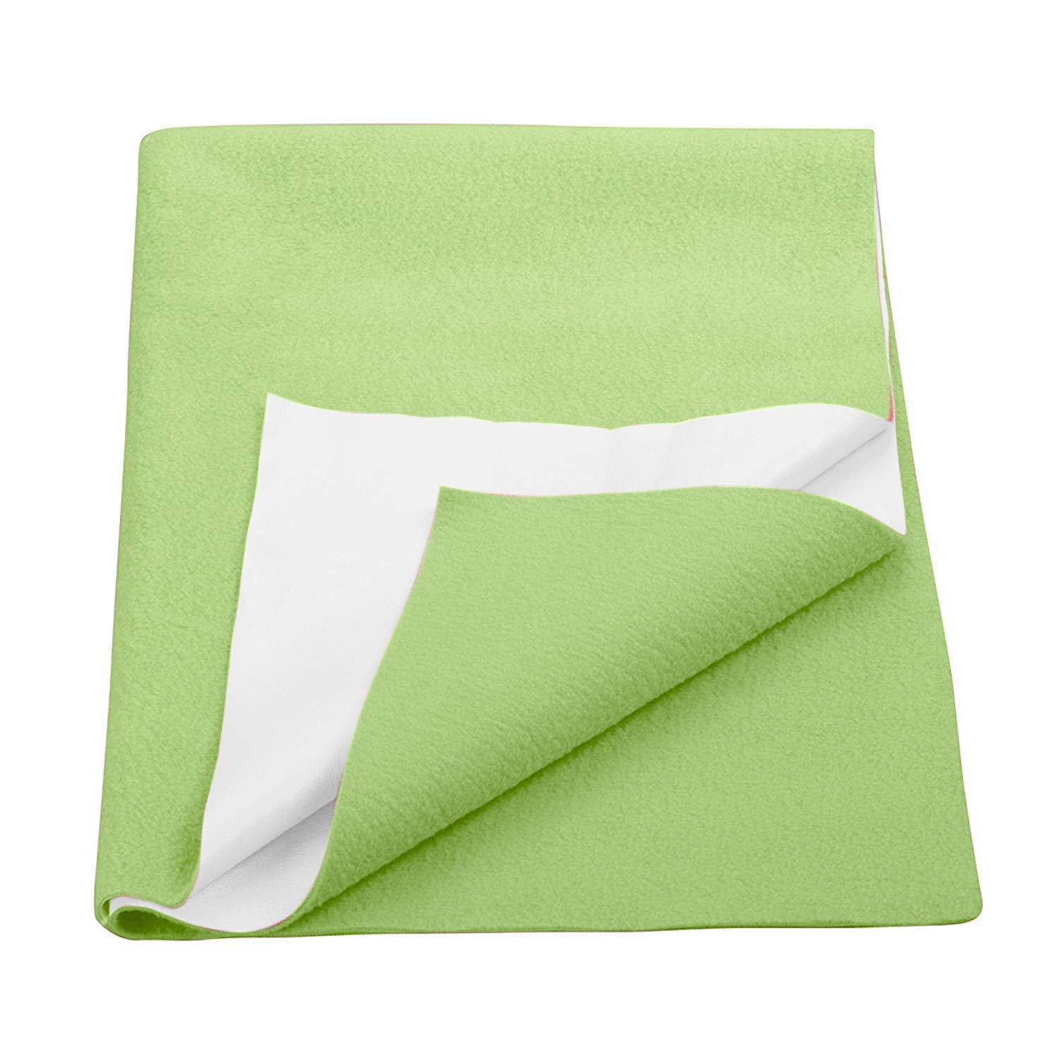 Trance Water Proof Bed Dry Sheets for Kids | Baby Bed Protectors | Mattress Protectors for New Born Children | Bedsheet Cover Mats for Wet (70x50 cm, Small, Pista Green) 4