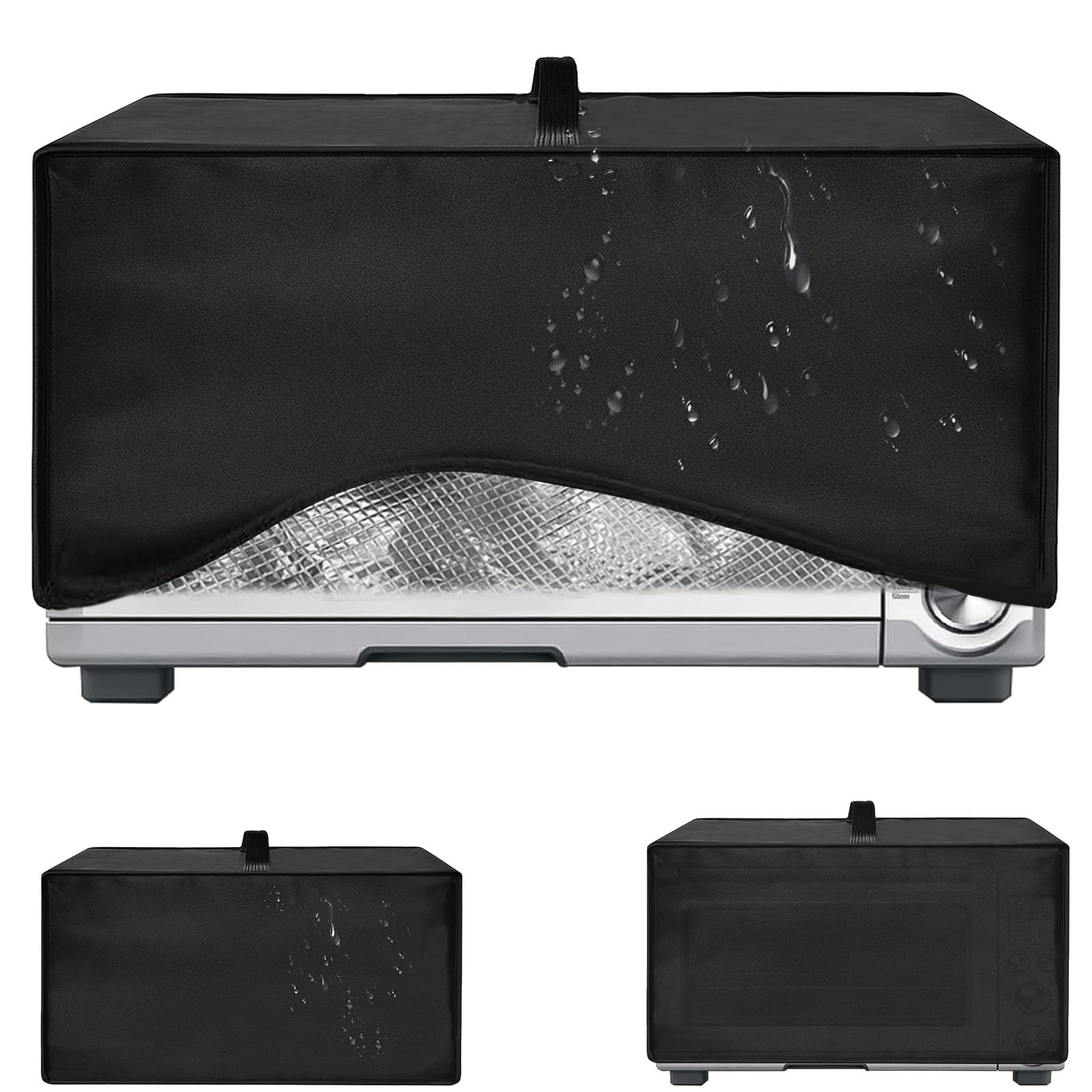 Toaster Oven Air Fryer Cover, Heat-Resistant Waterproof Dust-proof Kitchen Appliance Covers Compatible with Breville Smart Oven Air Fryer Pro BOV845BSS Nuwave Bravo Air Fryer Toaster Smart Oven