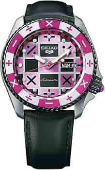 ジョジョの奇妙な冒険  腕時計 SEIKO トリッシュ・ウナ モデル 未使用 Amazon.co.jp: セイコー5 スポーツ ジョジョの奇妙な冒険 黄金の