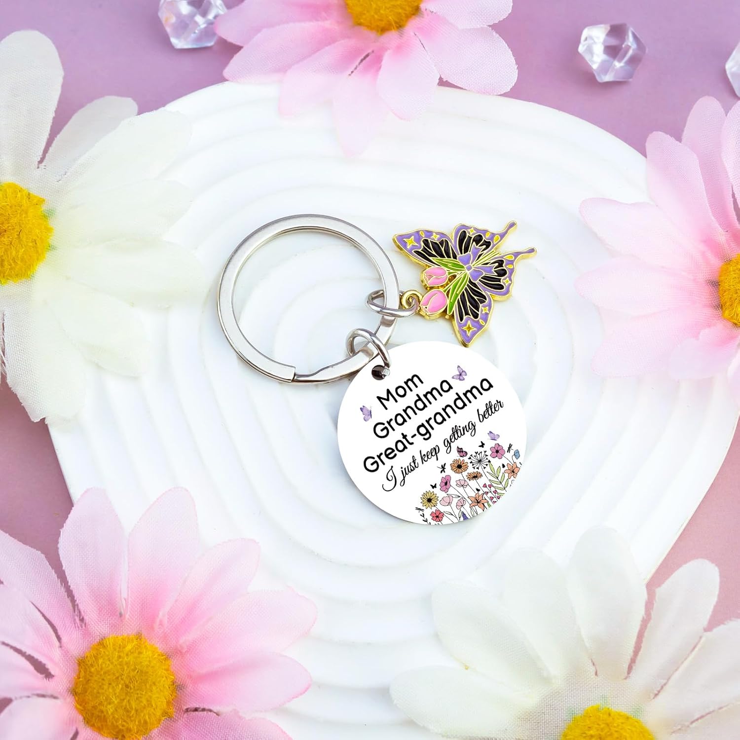 Great Grandma Keychain Gifts For Women First Time Grandma Gifts image 5