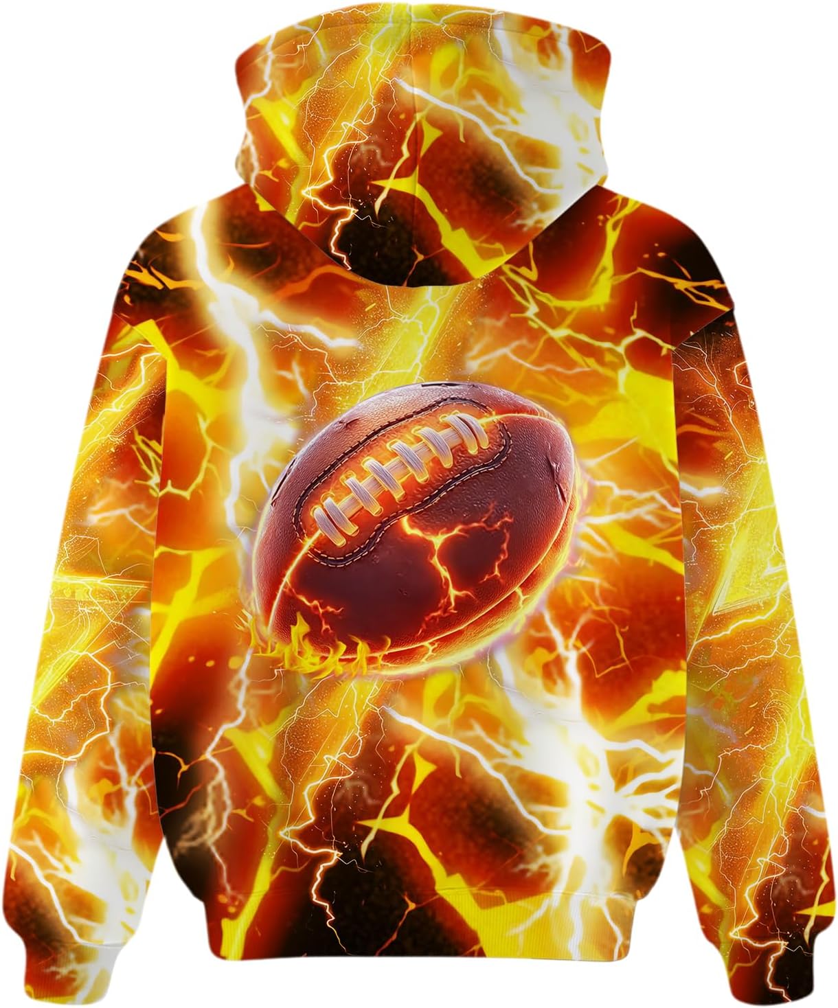 Boys Girls Hoodies 3D Graphic Hoodie Cool Pullover Sweatshirt with Pocket for Kids 6-16 Years - Image 2