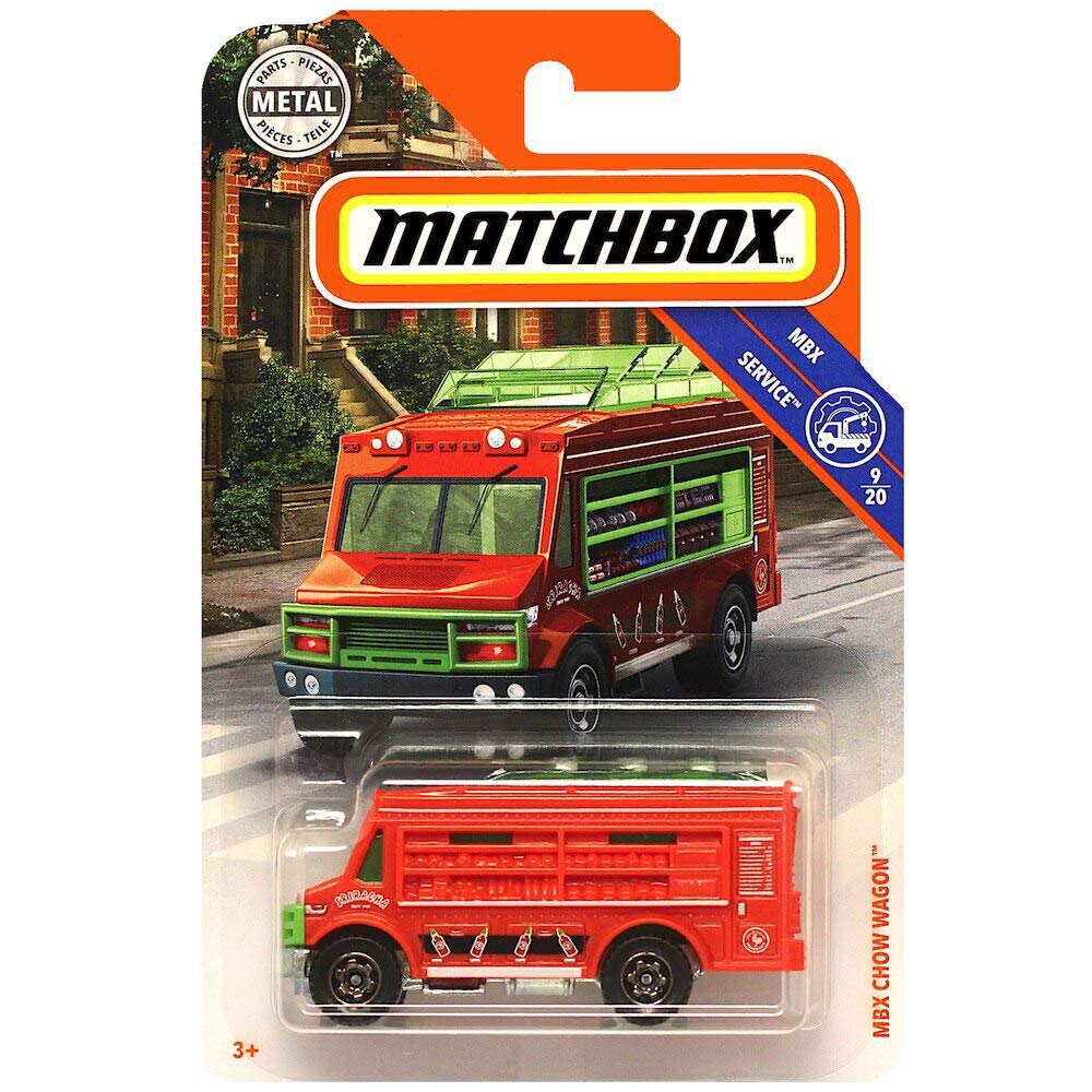 Buy Matchbox MBX Service Chow Wagon Diecast Car 164 Scale by