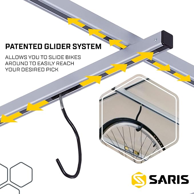 Saris Cycle Glide Soporte de Techo para Bicicletas miniatura 5