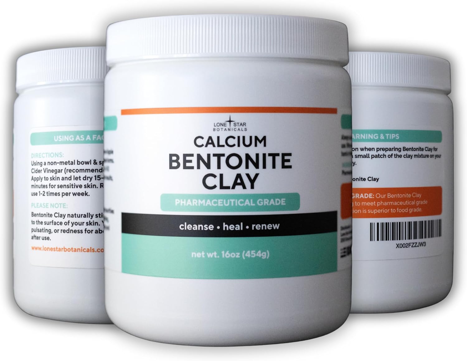 Calcium Bentonite Clay Healing Powder - Pure Pharmaceutical, Better Than Food Grade - Face, Body & Hair Mask, for Internal Use, Natural Mud Masks, Deep Pore Cleansing for Health & Beauty 2026 - view 1