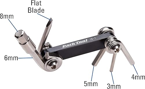 Miniatura 3 de Park Tool IB-1 I-Beam - Juego de llaves hexagonales plegablesdestornilladores