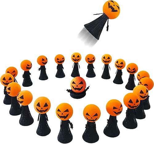 Jumping Popper  Juguetes de salto, paquete de 24  Juguete de lanzadores de primavera  Juguetes rebotantes divertidos de elfo de salto  Fly Man