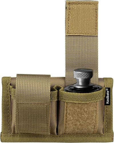 Kosibate Speedloader Pouch Case Holder Nylon Tactical Double Speedloader Belt Universal Fit .357 .44 Most from .38 to .45 Colt