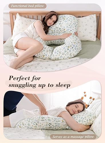 Miniatura 5 de INSEN Juego de almohadas de cuña para dormir y después de la cirugía, uso para reflujo ácido, lectura y relajación, almohada de cabecera