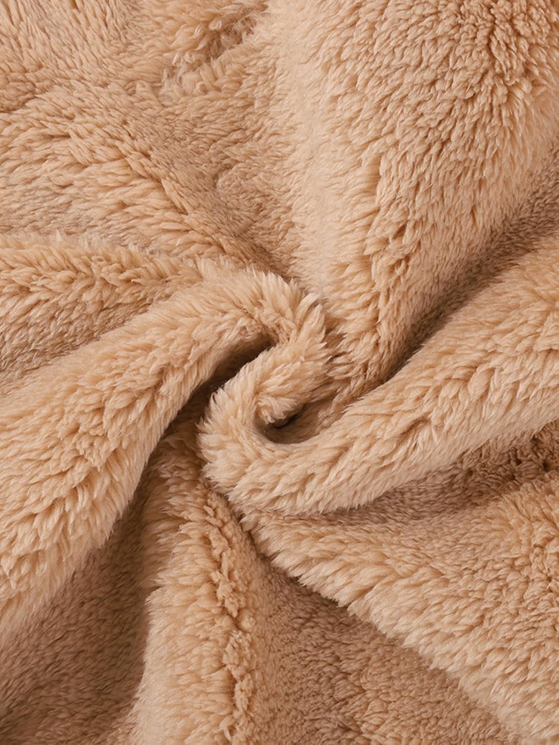 Kids Toddler Fleece Jackets Zip Up Stand Collar Coat Fuzzy Outerwear for Boys Girls Clothes 2T 3T 4T 5T 6T 7-8 Years - Image 6