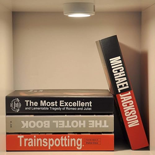 Miniatura 8 de GETINLIGHT Inlight - Paquete de 5 luces de disco con 2 cables de alimentación, blanco cálido 2700K