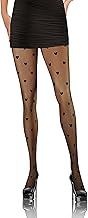 sesto senso Women's Tights Pattern 20 Denier Transparent Fine Tights Patterned