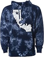 Vista 23 de Tcombo California State Map - Sudadera con capucha unisex Cali Bear