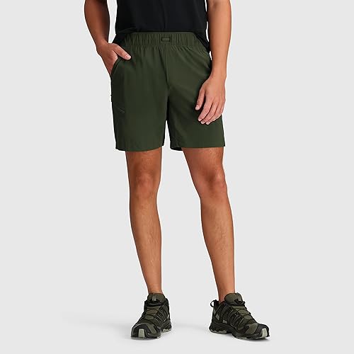 Miniatura 2 de Outdoor Research Pantalones cortos Astro para hombre, entrepierna de 7" - Pantalones cortos elásticos para hombre