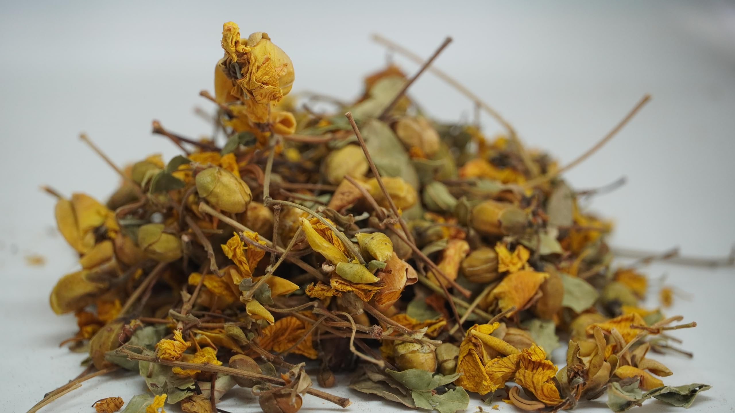 THOGAI’S - ”AAVARAMPOO”-ஆவாரம் பூ / AVARAM SENNA FLOWER/CASSIA AURICULATA/Tanners cassia/Senna Auriculata/Aavartaki/Tarwar/Avaram/Avarike/Tangedi/Tagedu (100 GRAMS (PACK OF 1)) (B0D2LMQLHX) Amazon Price History, Amazon Price Tracker