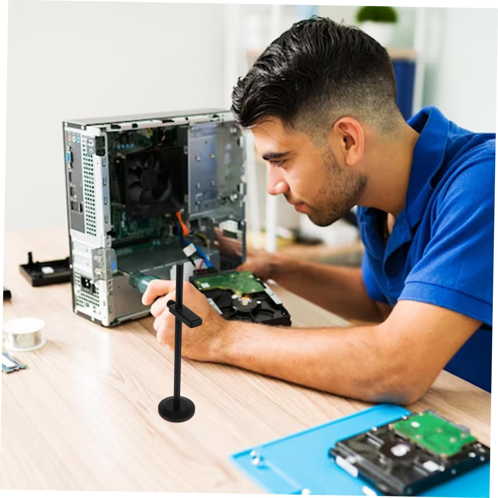 SOLUSTRE 4stücke Gpu Stützhalterung Für Grafikkarten Verstellbare Anti-durchhang Gpu Halterung Mit Magnetbasis Und Rutschfesten Pads Und Langlebige Unterstützung Kompatibel Mit