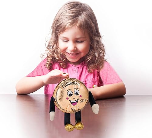 Miniatura 2 de Rite Lite Juguete de peluche de Janucá Gelt, regalo perfecto de Janucá para niños, regalos de fiesta de Hanukkah