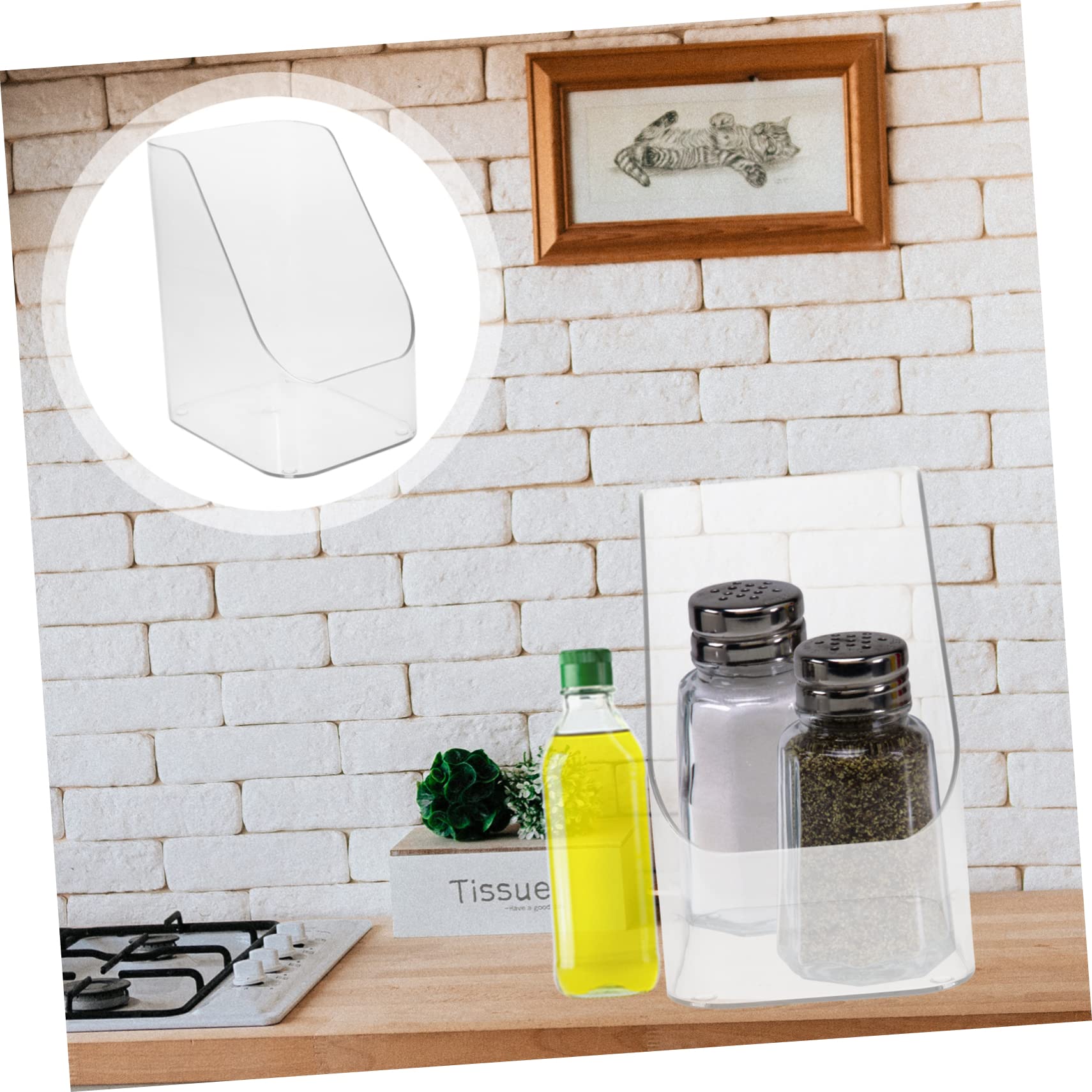 CONGARTENO Tea Bag Organizer Storage Box for Tea Bags Sugar Packets and Coffee Capsules for Office and Home Coffee Stations Neat and Space Saving Design