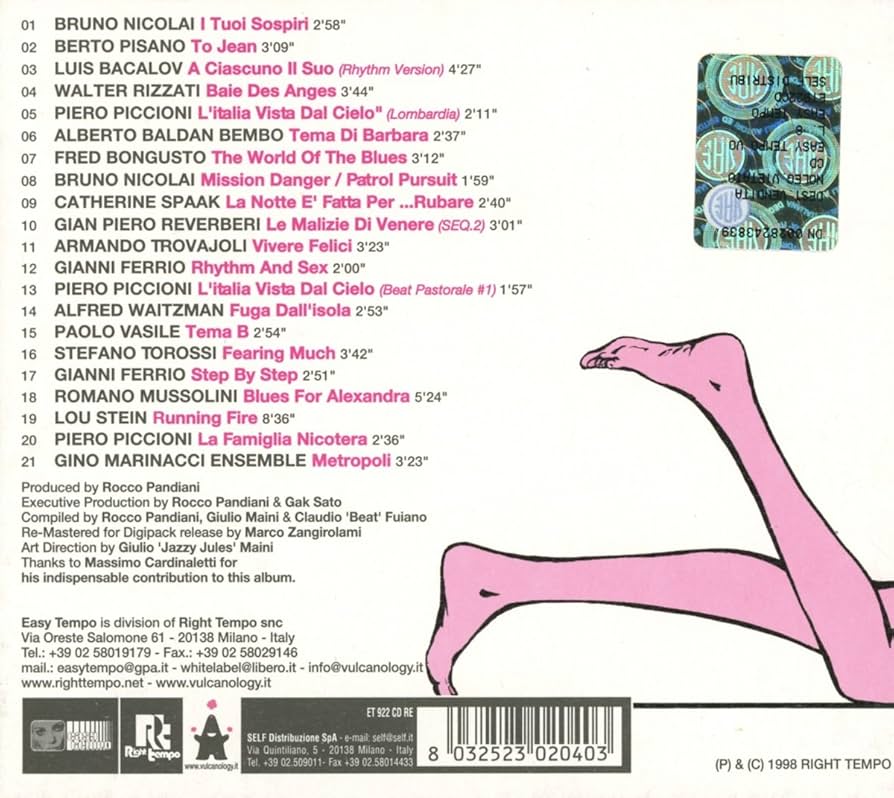 洋楽 easy tempo volume 8 cinematica!! Easy Tempo Volume 8: Cinematica!! – 2 x Vinyl (LP