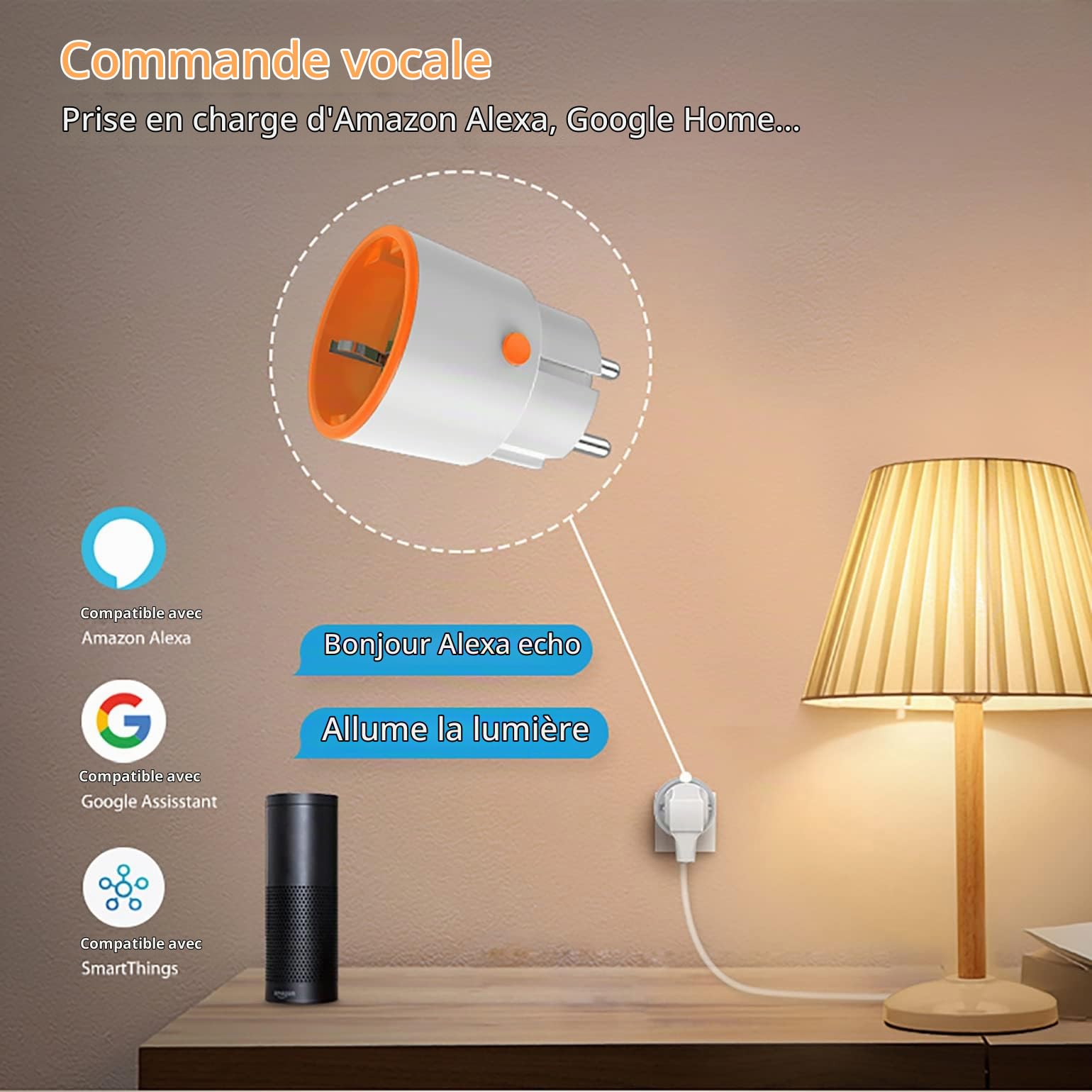 Smart Power Plugs - Zigbee Smart Plug with Metering and Timer Function, Tuya App Control, Push Notification, Zigbee Hub Required, 16A Socket, Work with Alexa, Google Home (4PCS)