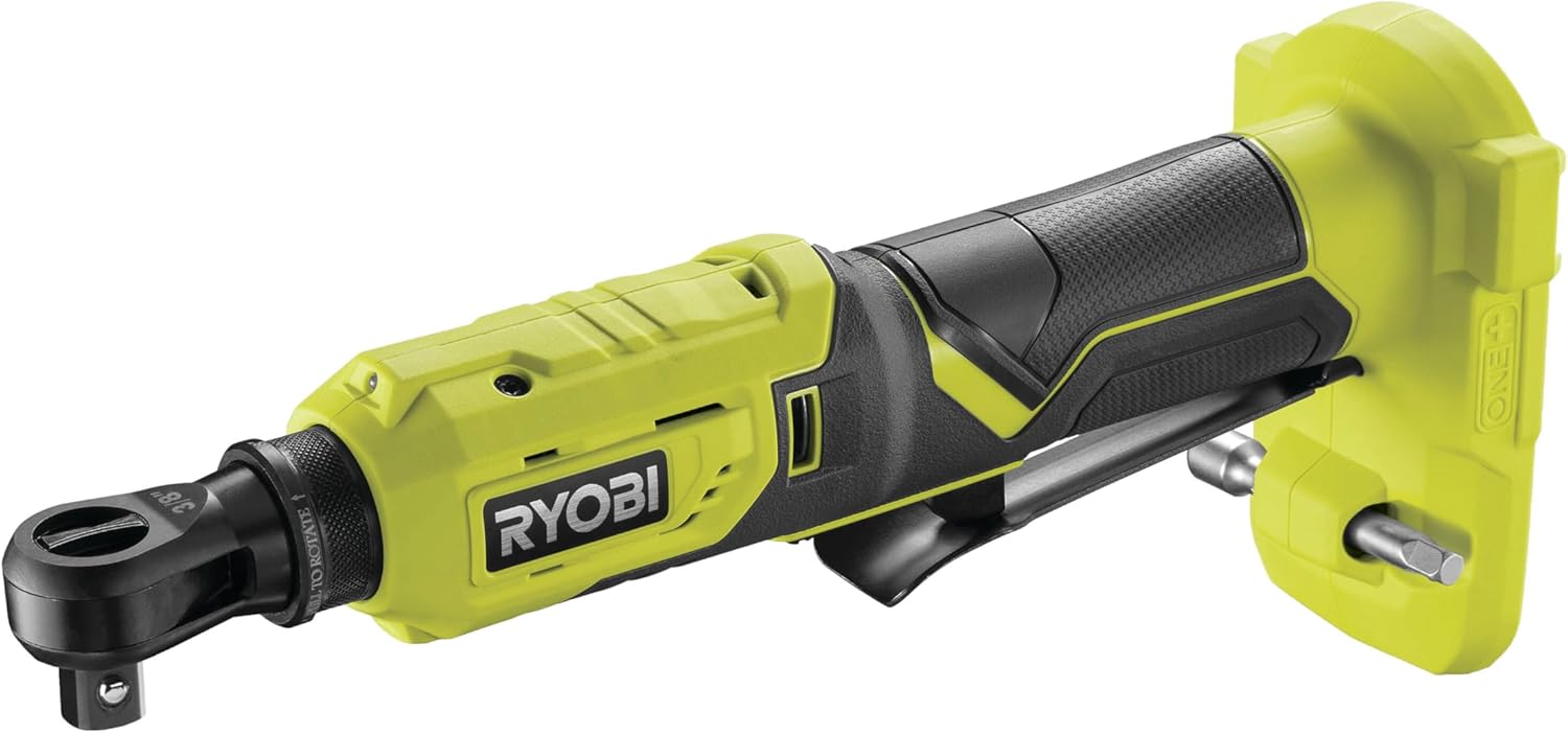 RYOBI 18-Volt ONE+ Cordless 1/4 in. 4-Position Ratchet (Tool Only)