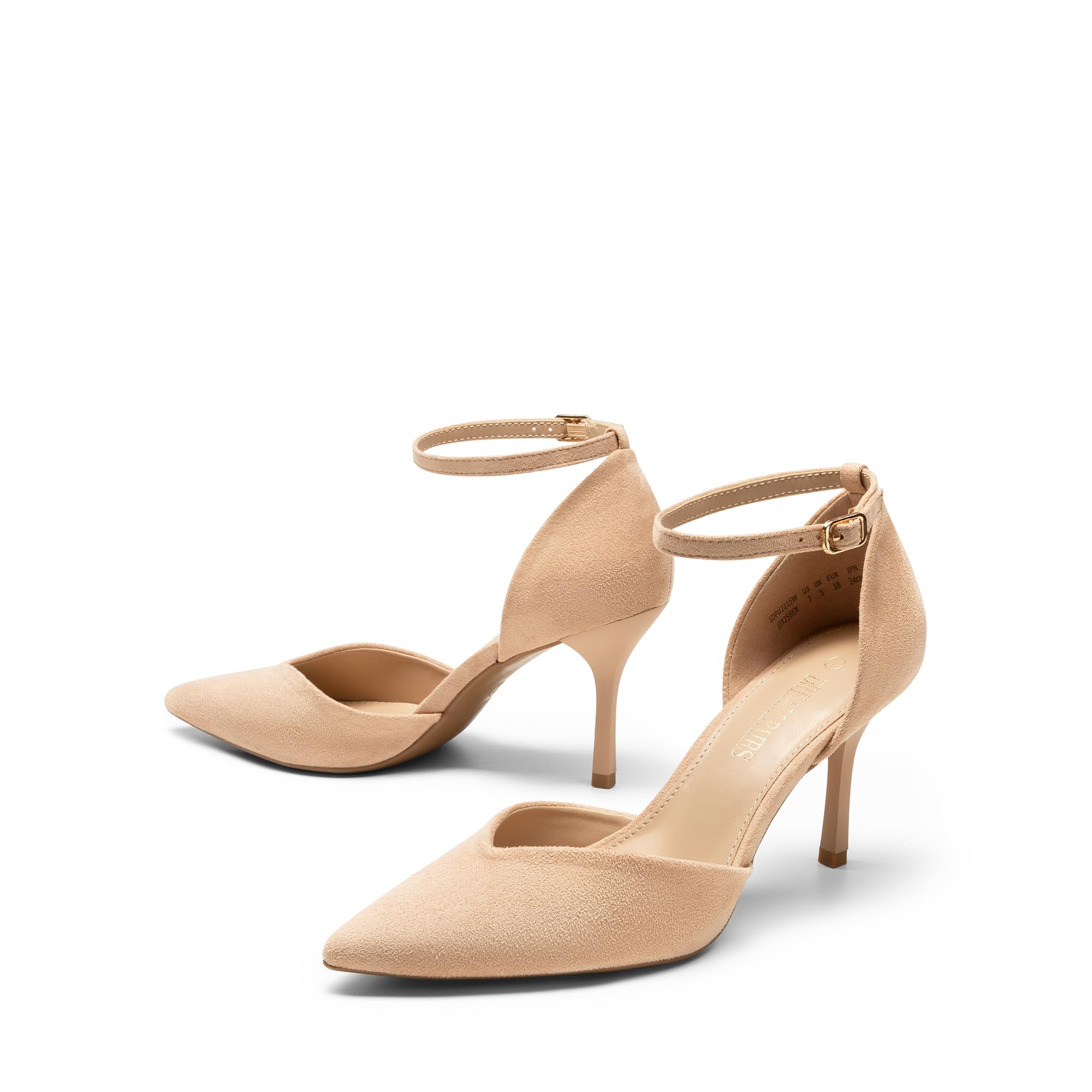 DREAM PAIRS Scarpe décolleté da Donna con Punta Chiusa