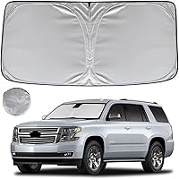 Vista 119 de KAYZT Parasol para parabrisas para Toyota Camry 2012-2017 LE XLE Hybrid SE XSE Sedan plegable, accesorios de ajuste personalizado para ventana