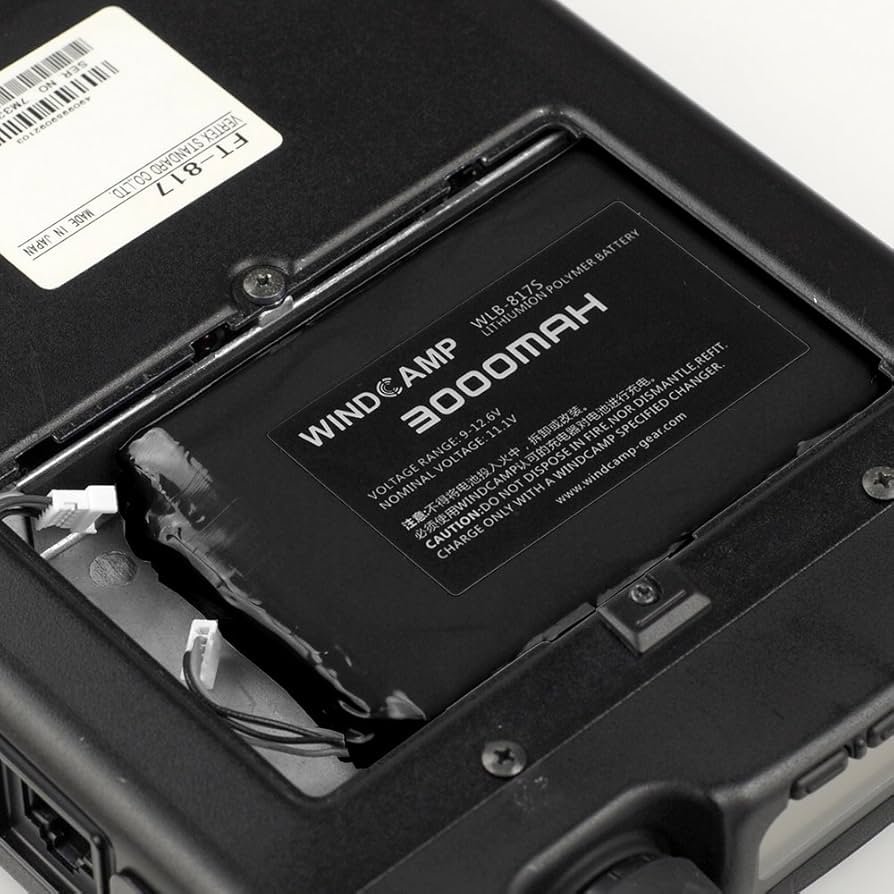 Amazon | FT-817/FT-818 互換 バッテリーパック 3000mAh、充電器