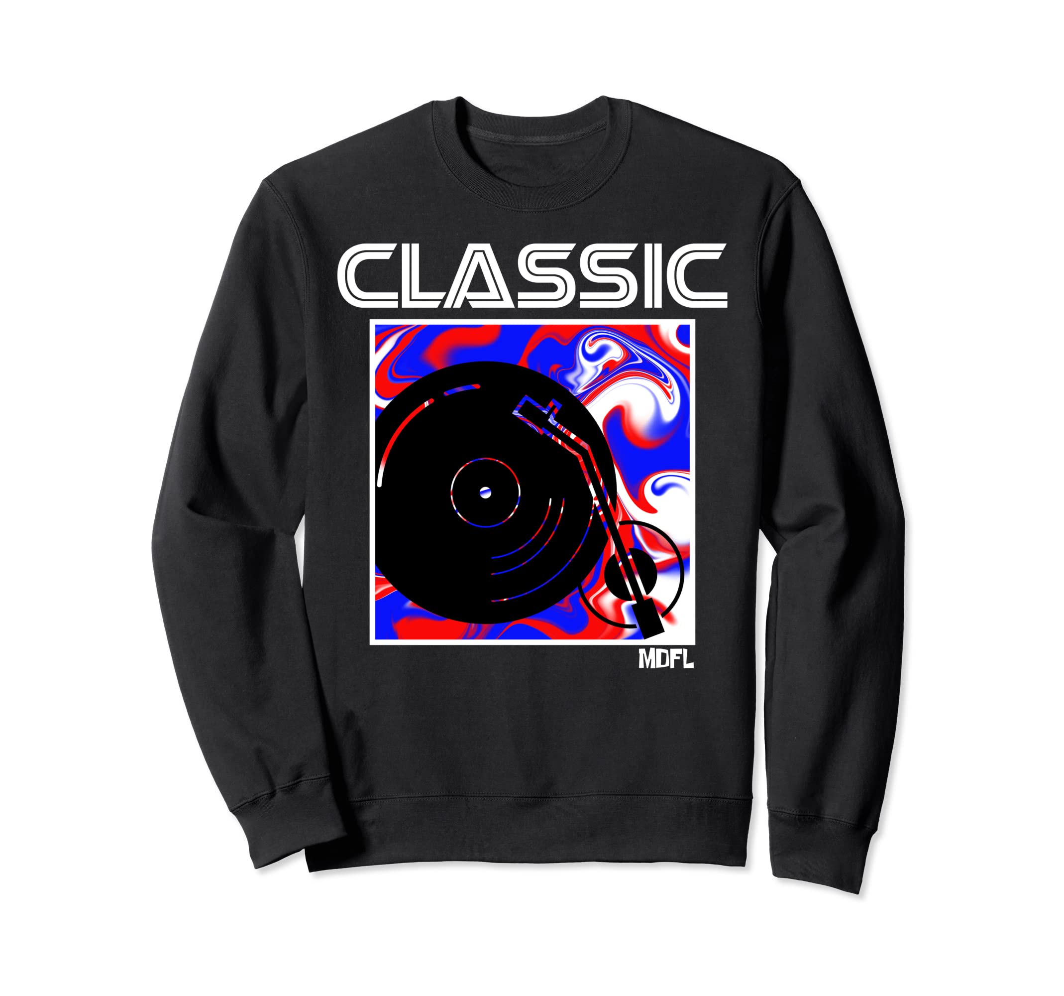 MDFL Designs Classic Records Spin Sweatshirt