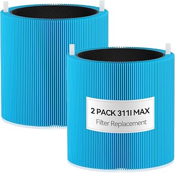 2 Pack Replacement Filter for BLUEAIR Blue Pure 311i Max