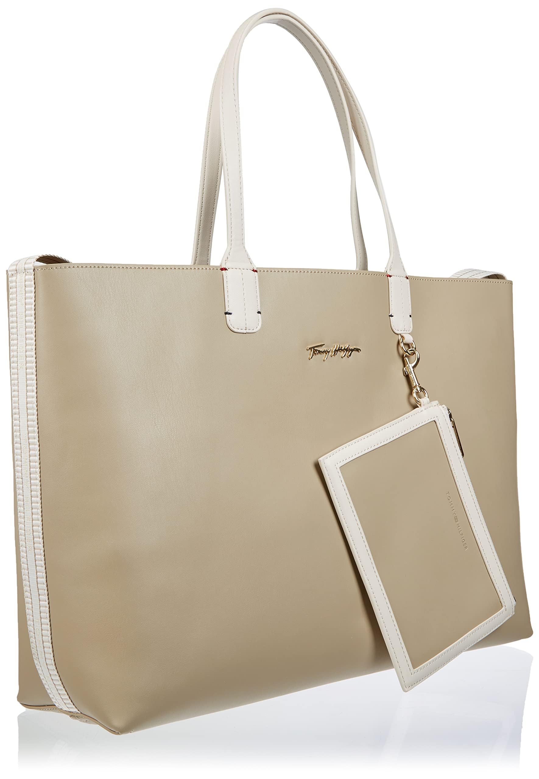 Tommy Hilfiger Iconic Tommy Tote 017 Aw0aw12017 - Bolso de Mano Mujer