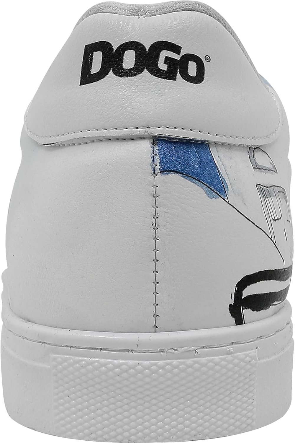 DOGO Casual Sneakers for Men - Vegan Leather and Unique Design Walking Sneakers for Men
