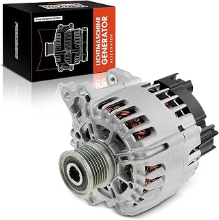 Frankberg Alternador con Polea de Rueda Libre Compatible con O.c.t.a.v.i.a III Combi 5E5 5E6 2.0L T.i.g.u.a.n AD1 AX1 2.0L Golf VII 5G1 BE1 BE2 BQ1 1.4L Golf VII 5G1 BE1 BE2 BQ1 2.0L 3L903023J