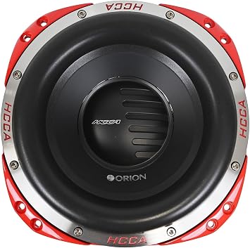 ORION HCCA802 High Performance 8 Subwoofer, 6000W, Dual 2 Ohm