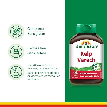 Jamieson Kelp 650mg, 100 Tablets