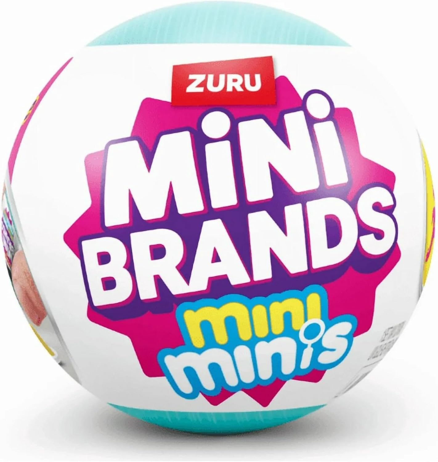 ZURU Mini Brands Fridge with 2 Balls, Fill the Fridge Set