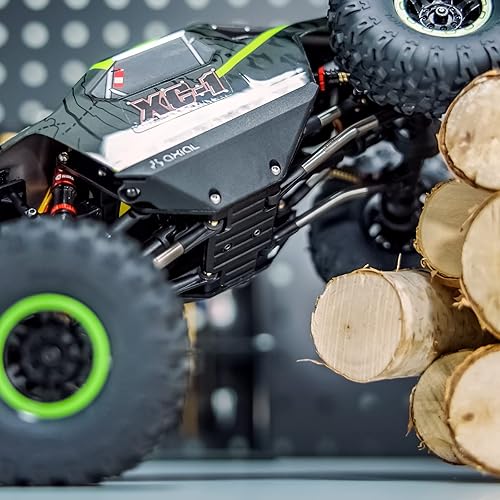 Miniatura 7 de INJORA Chasis de alta liquidación de 4 eslabones de acero inoxidable para AX24 XC-1 actualización 124 RC Crawler, 8 piezas (plata)