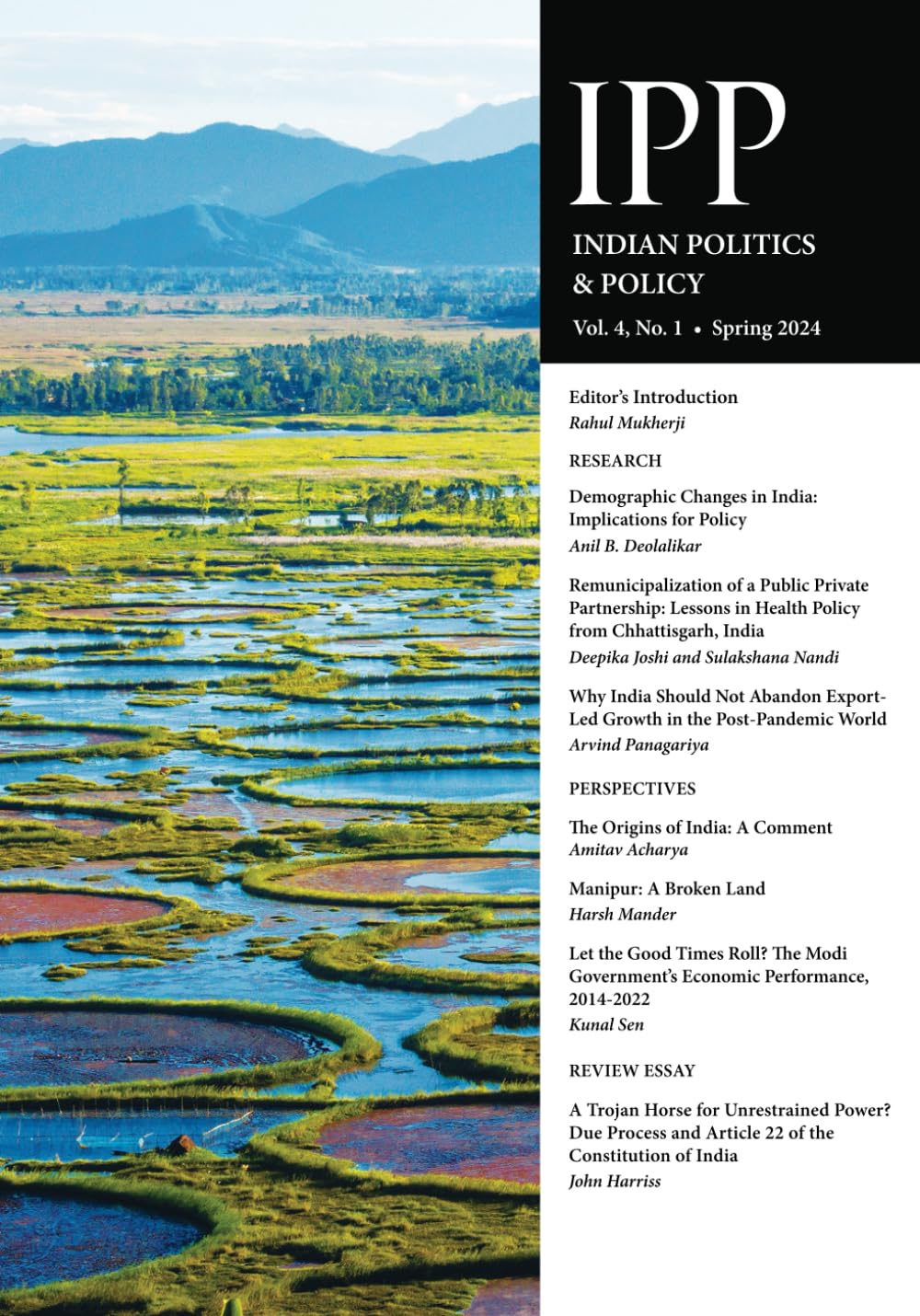 Indian Politics & Policy: Vol. 4, No. 1, Spring 2024