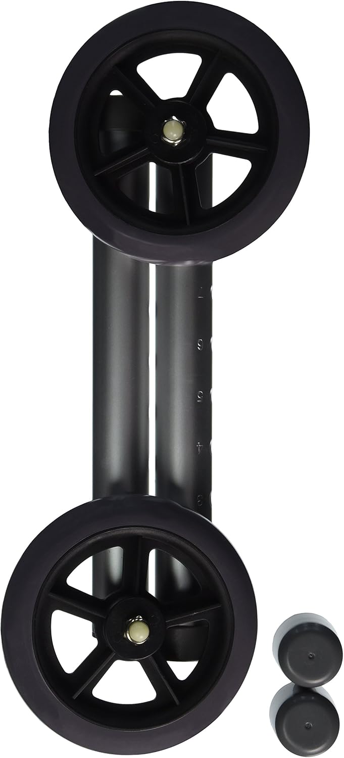 Drive Medical RTL10109 Universal Walker Wheels, Gray : Health & Household