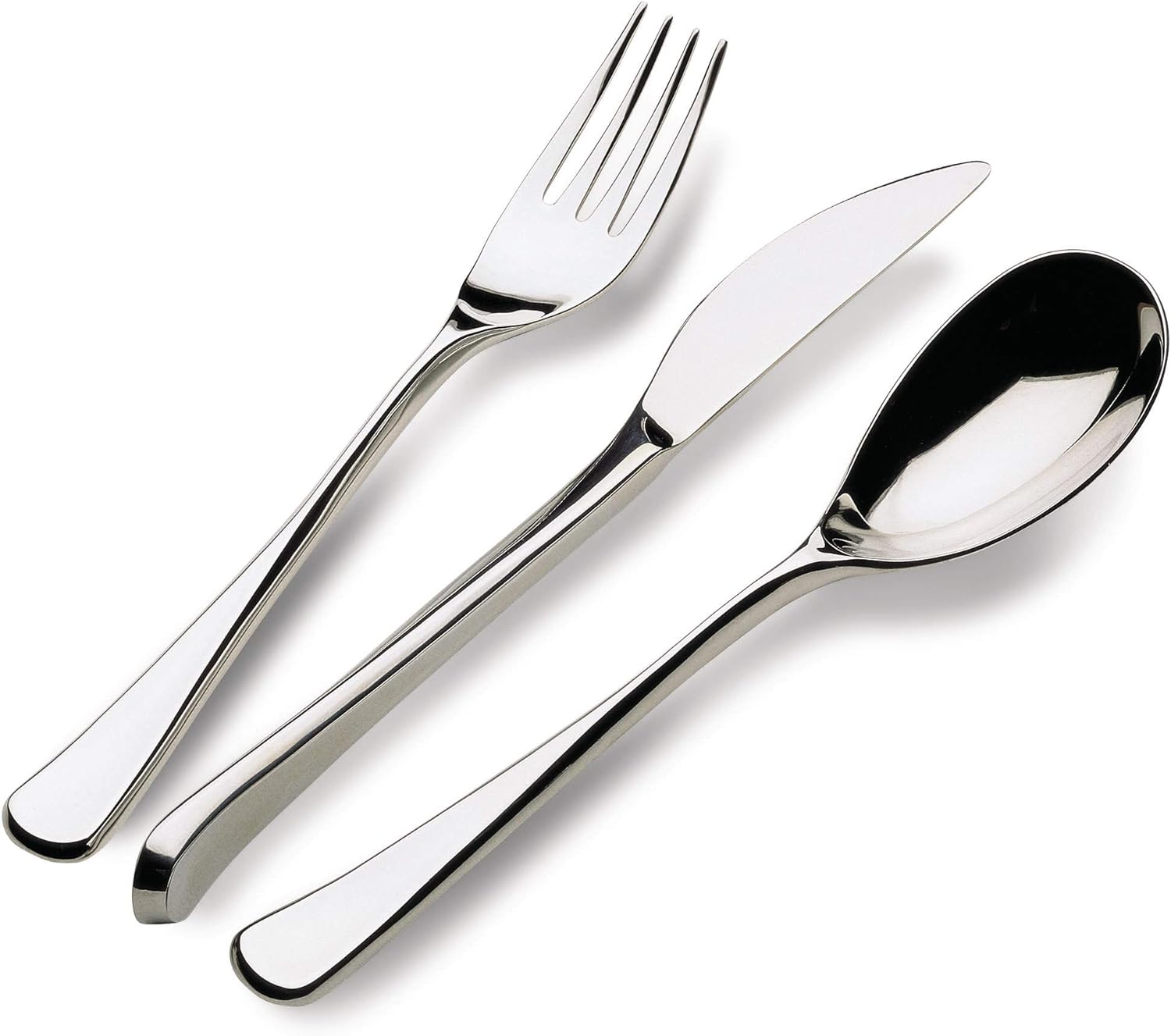 Grunwerg Fiesta Dessert Knives DKFTA, 18/10 Stainless Steel, Set of 12, 21cm - Image 4