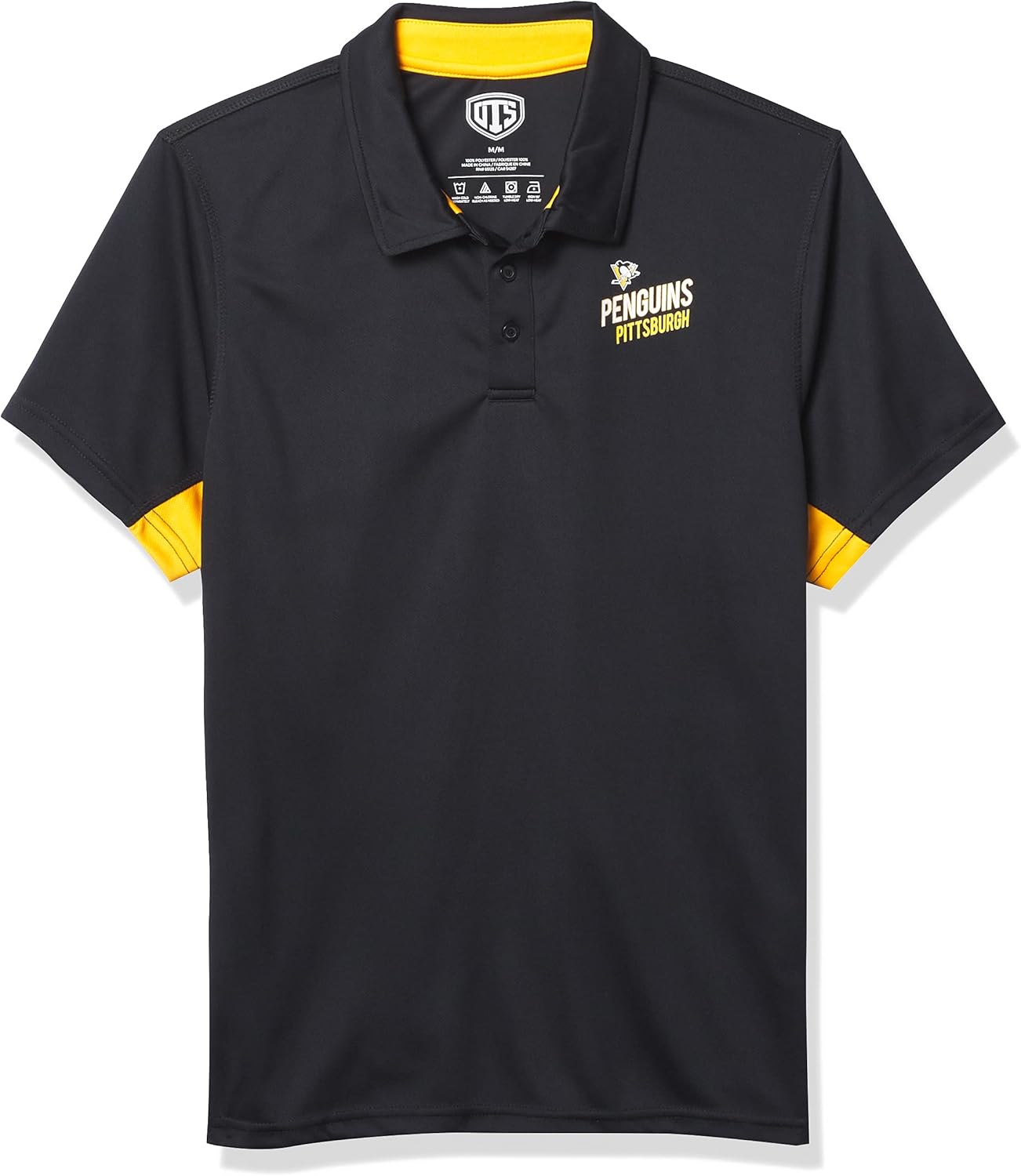OTS NHL Men's Poly Dot Polo : Sports & Outdoors