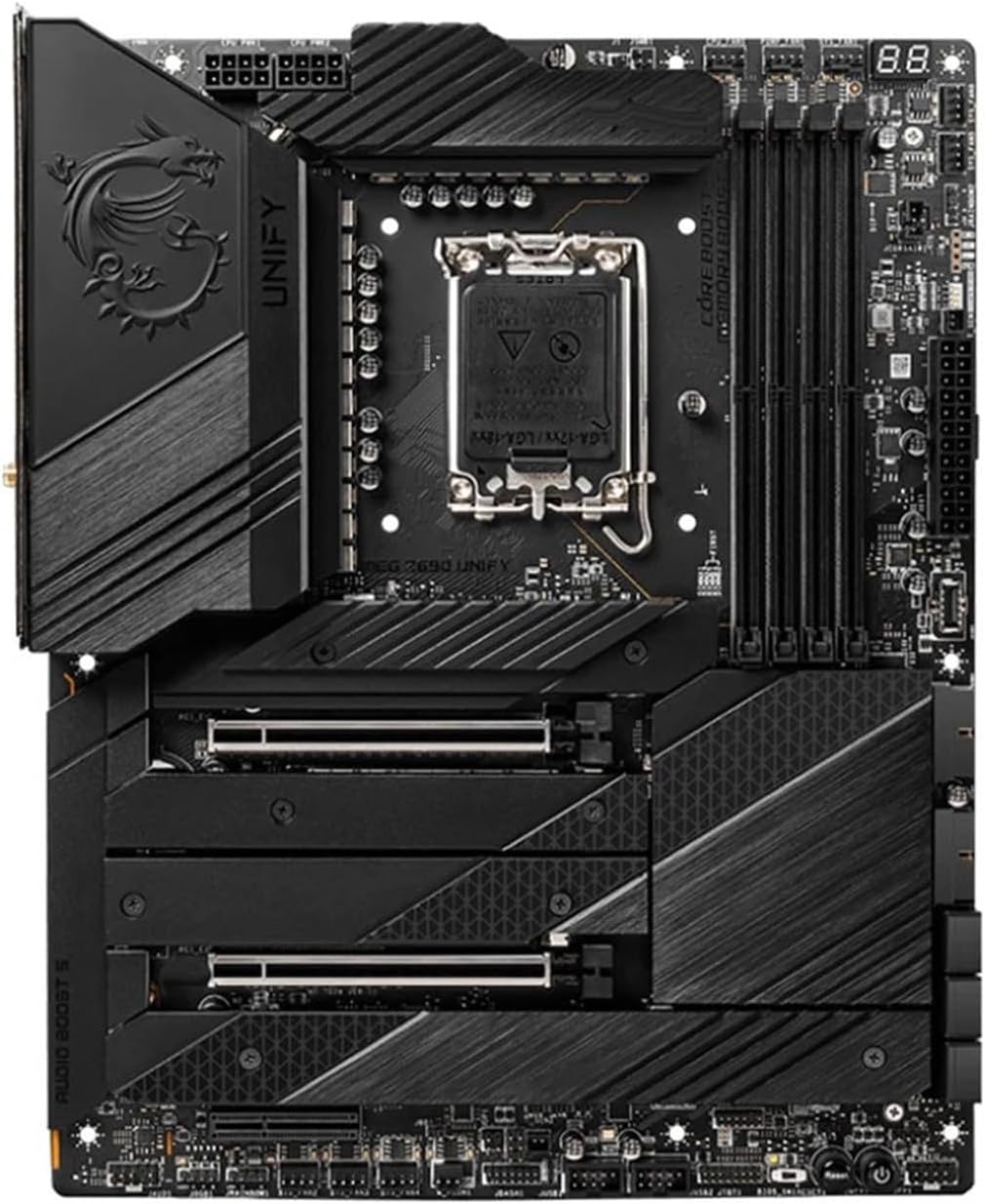 Desktop Motherboard Fit for MSI MEG Z690 Unify Motherboard Uses Intel Chipset Support I9-14900KF I7-13600KF I7-12700K I5-12400F CPU 4xDDR5 M.2 NVME ATX