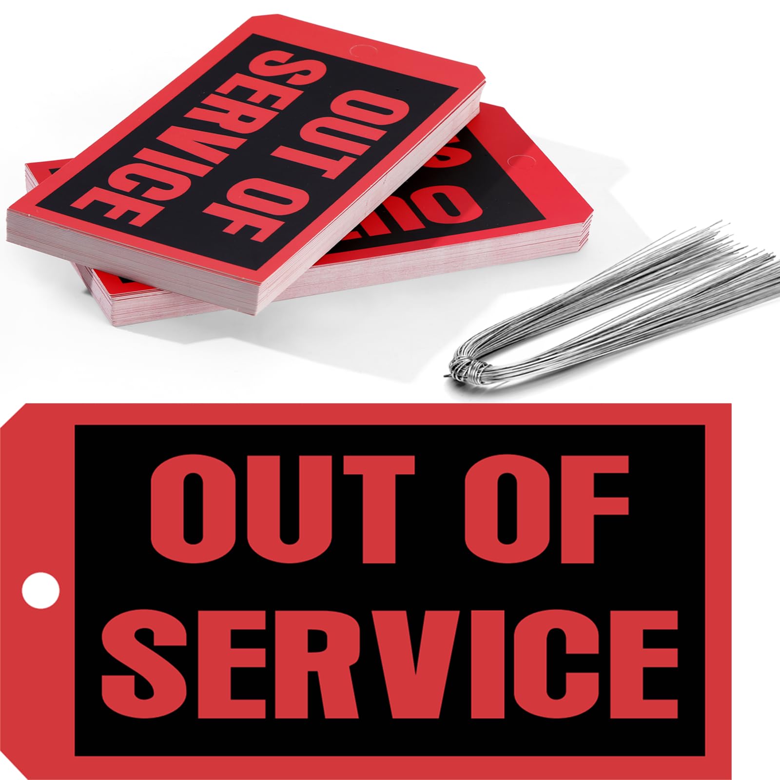 200PCS Out of Service Tags