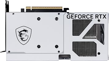 msi Gaming RTX 5070 12G Ventus 2X OC White Graphics Card (12GB GDDR7, 192-bit, Extreme Performance: 2557 MHz, DisplayPort x3 2.1a, HDMI 2.1b, NVIDIA Blackwell Architecture)