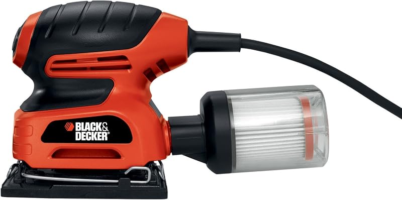 Black & Decker QS900 1/4-Sheet Sander with Filtered Dust Collection