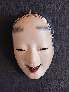 能面　面袋付き　万媚 能面 面袋付き 万媚 能面 面袋付き 万媚 （万媚 （まんび） -