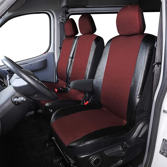 TOYOUN Van Seat Covers Universal Fit Most Vans Trucks Lorry Front Seat